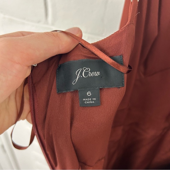 J.Crew Cha Cha Tiered Ruffle Maxi Dress Size 6 - Picture 9 of 10